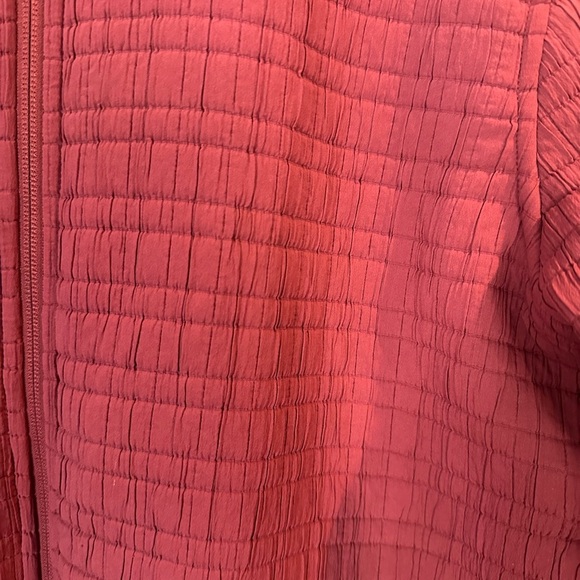 Lululemon serene travels bomber reversible jacket in Chianti red size 12 - Picture 2 of 10